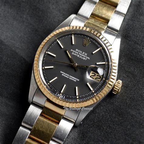 rolex datejust 1950's|Rolex Datejust 1601 36mm.